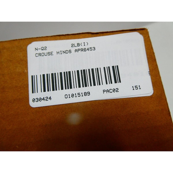 Crouse Hinds ARKTITE 4P 4W 60A AMP 600V-AC RECEPTACLE - APR6453