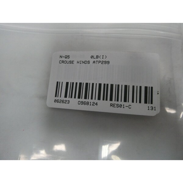 Crouse Hinds ARKTITE INTERIOR 4P 3W 60A AMP 600V-AC RECEPTACLE - ATP299
