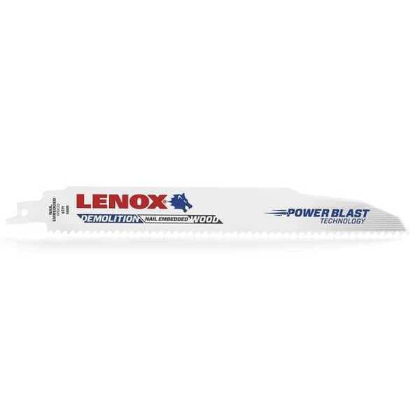 Lenox 9" L x Demolition Cutting Reciprocating Saw Blade - 20523B966R