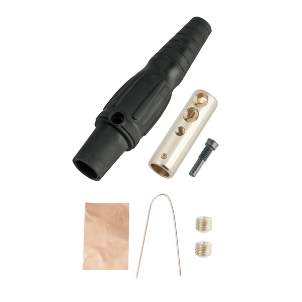 Marinco Cls2Fb-A Cls Inline Single Pin (400A/600V) #6-#2 Awg Fem-Blk (A) - CLS2FB-A