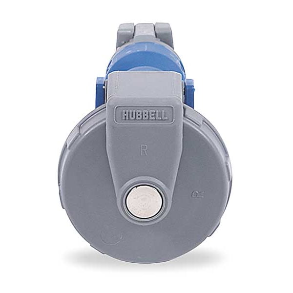 Hubbell IEC Pin and Sleeve Connector, 20A, 208V - HBL520C9W