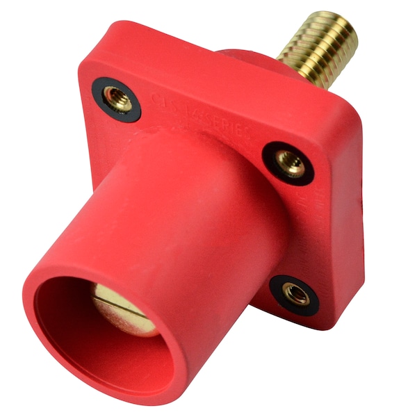 Marinco Cls40Mrsb-C Cls Series Pnl Mnt (400A/600V) 1.125" Stud; Male-Red (C ) - CLS40MRSB-C