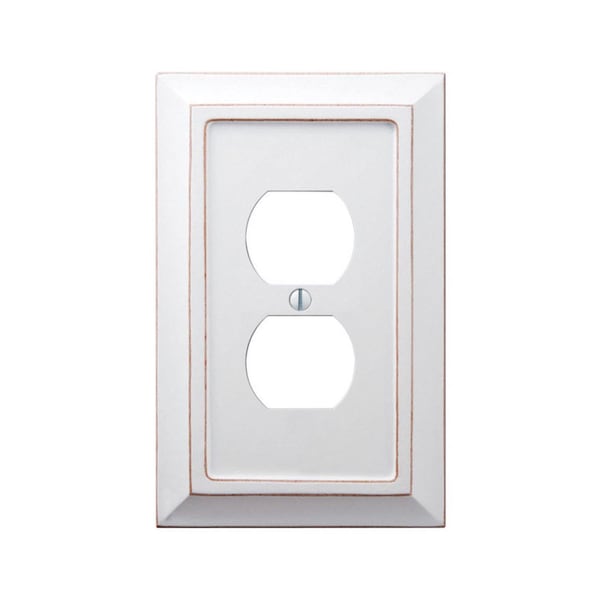 Amerelle Wlplt Svnah Whte Wood 1D - 4040DDW