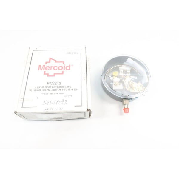Interruptor de presión Dwyer 1/4in 30-400Psi 120/240/440V-CA 120/240V-CD - DA-41-3-21E