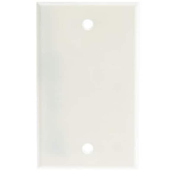 Cable Wholesale Wall Plate, Blank Cover Plate - White - 200-258WH