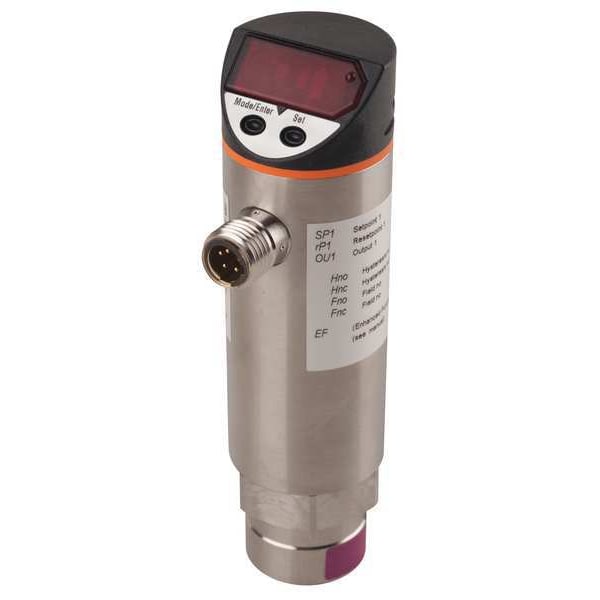 Interruptor de presión digital Ifm, SPST, 0 a 14.5 psi - PN4227