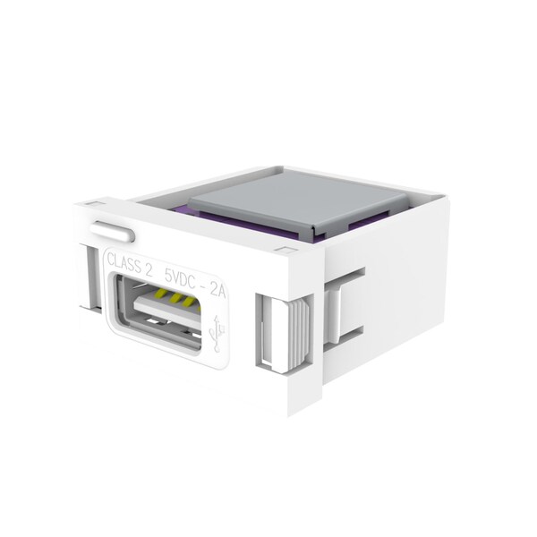 Tresco Lighting Tresco Swidget WiFi Control  USB Charger Insert, White - L-WI001UWA-1
