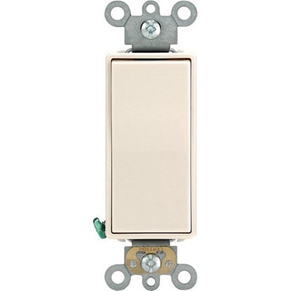 Gorgeousglow Light Almond Decora Plus Quiet Rocker Switch - GO149562