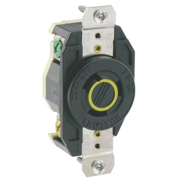 Gorgeousglow Receptacle 20A 125V 3Wy S01-02310-00D - GO668873