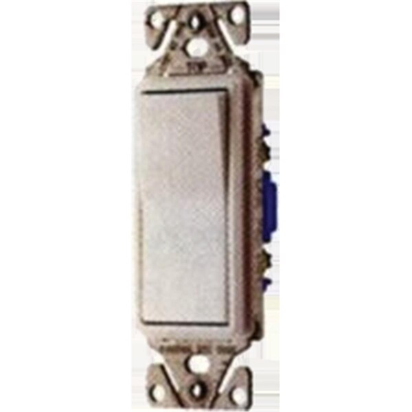 Eaton Wiring Devices Cooper Wiring - Eagle C7503W-SP-L White 3-Way Switch Metal Strap - 32664644221