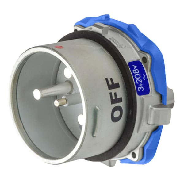 Meltric 69-98163-A155 INLET WITH NO LOCKOUT HOLE - 69-98163-A155