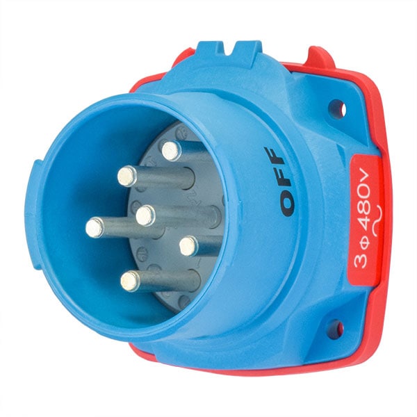 Meltric 63-38043-972-A155 INLET WITH NO LOCKOUT HOLE - 63-38043-972-A155