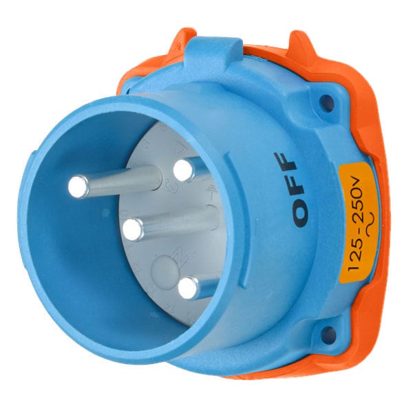 Meltric 31-38176-K07-A155 INLET WITH NO LOCKOUT HOLE - 31-38176-K07-A155