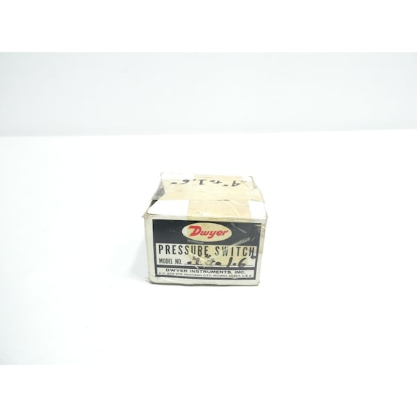Dwyer 1910-1 45IN-H2O Interruptor de Presión 125/250/480V-CA - 3654