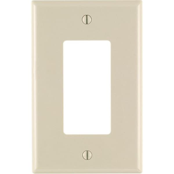 Ezgeneration 1 Gang Light Almond Decora GFCI Midway Wall Plate - EZ149549