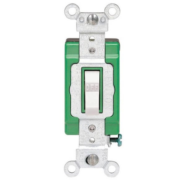 Gorgeousglow 30amp White Industrial Grade Switch - GO154587