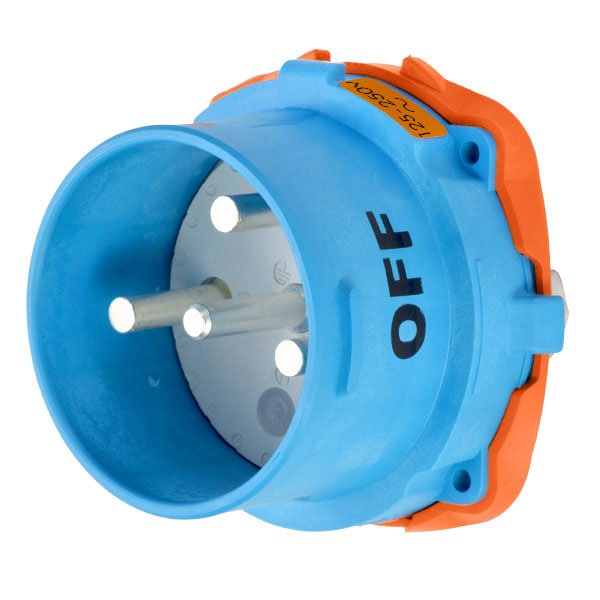 Meltric 33-98076-A155 INLET WITH NO LOCKOUT HOLE - 33-98076-A155