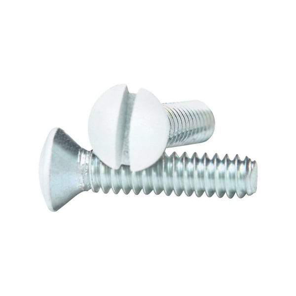 Amerelle WLPLT SCREWS#6 WHT 10PK - PSW