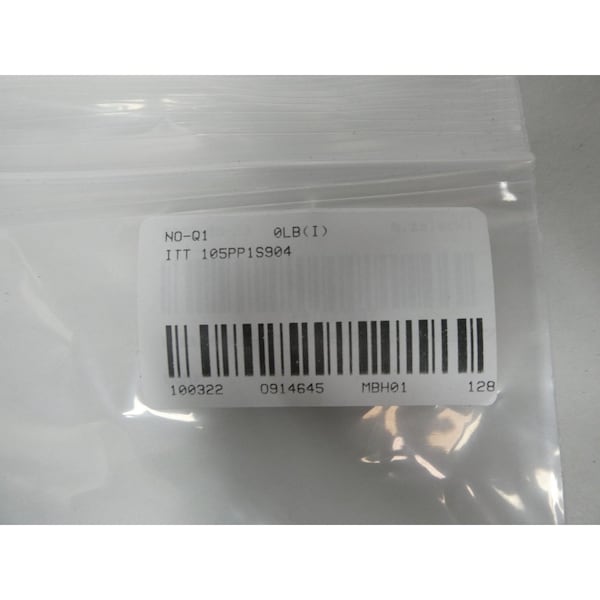 Interruptor de presión Itt NeoDyn 15801800Psi 125250VAc - 105PP1S904
