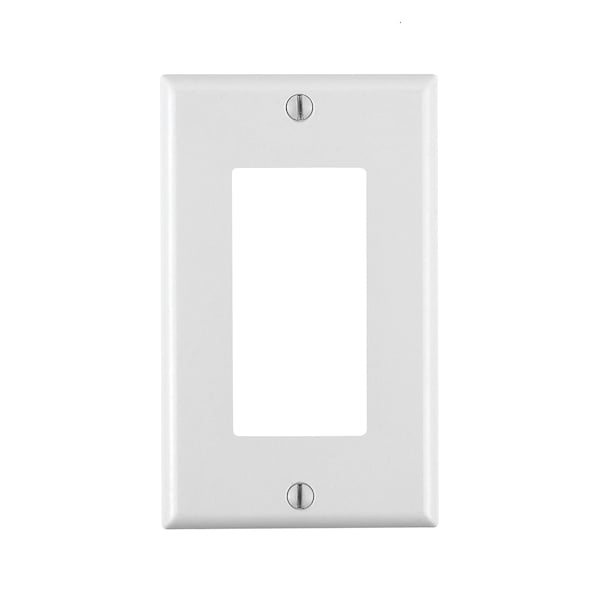 Eaton Wiring Devices WALPLAT 1G DCR WH 10PK - 80401-WMP