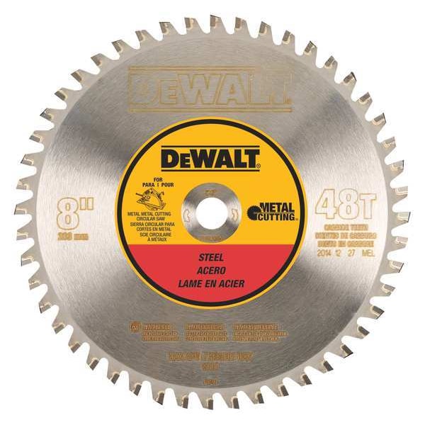 Dewalt 8" 48T Ferrous Metal Cutting 5/8" Arbor - DWA7840