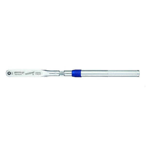Gedore Torque Wrench, Br 1/2 in 25 to 120  nm - 2926989