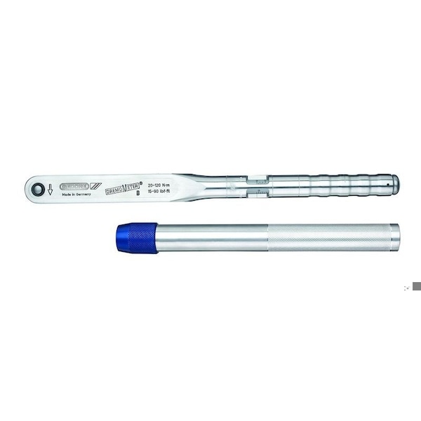 Gedore Torque Wrench, Br 1/2 in 25 to 120  nm - 2926989