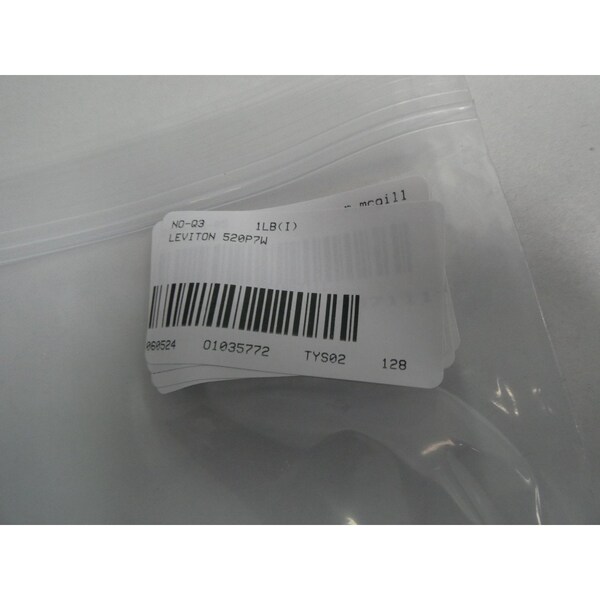 Leviton IEC PIN & SLEEVE PLUG 5W 4P 20A AMP 480V-AC PLUG - 520P7W