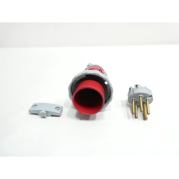Leviton IEC PIN & SLEEVE PLUG 5W 4P 20A AMP 480V-AC PLUG - 520P7W