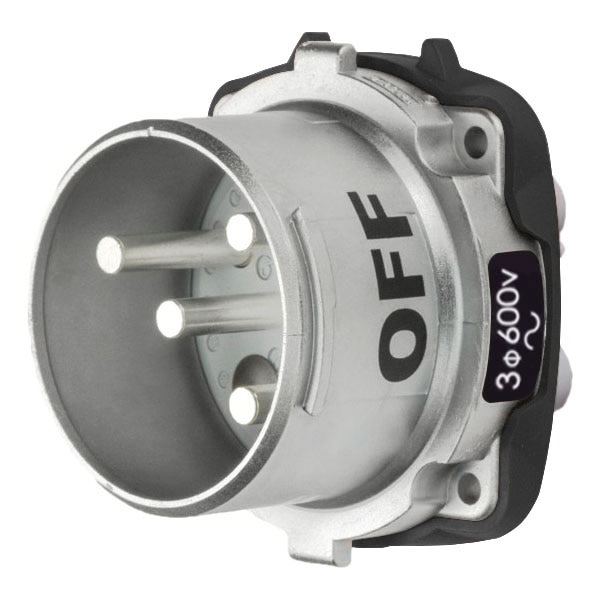 Meltric 37-68143-A155 INLET WITH NO LOCKOUT HOLE - 37-68143-A155