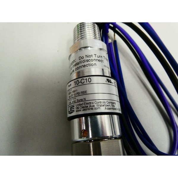 Interruptor de presión UE Electric 4-50PSI 250V-AC - 10-C10 M201 M511