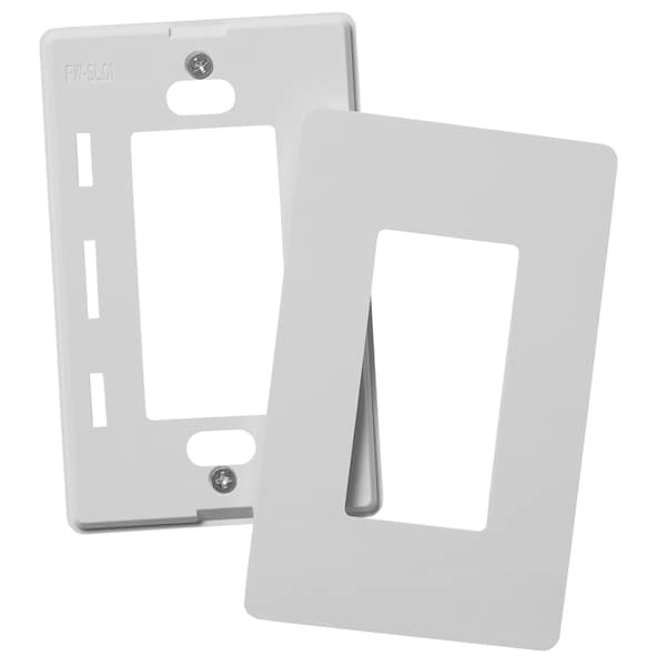 Faith Wall Plate, Number of Gangs: 1-Gang Plastic, White - SWP1-WH-08