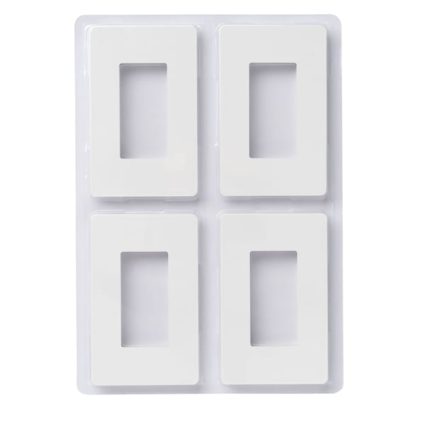 Faith Wall Plate, Number of Gangs: 1-Gang Plastic, White - SWP1-WH-08