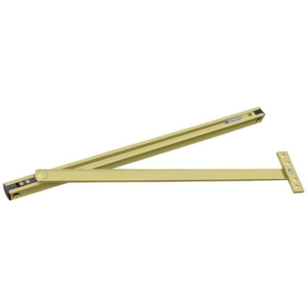 Deltana Overhead Door Holder Bright Brass - DCSM10U3