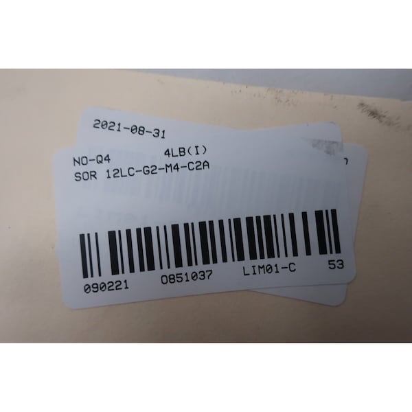 Interruptor de presión Sor 0.4-2Psi - 12LC-G2-M4-C2A
