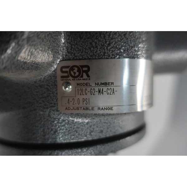 Interruptor de presión Sor 0.4-2Psi - 12LC-G2-M4-C2A