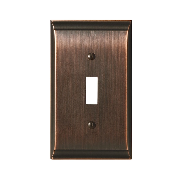 Amerock Candler 1 Toggle Oil Rubbed Bronze Wall Plate - 1906986
