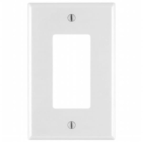 Leviton Leviton Mfg Plate 1Dec Mid Nyl 10Pk Wh M52-0PJ26-0WM - 4811196