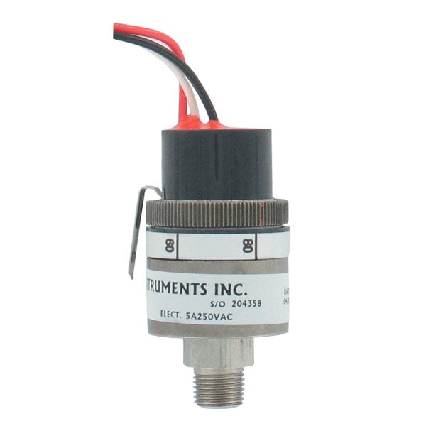 Interruptor de presión ajustable en miniatura de Dwyer Instruments, Vac Sw 228 In Hg 5 A - AVS-150