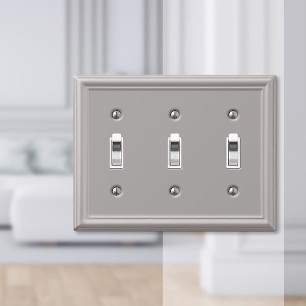 Amerelle Chelsea Wallplt 3Tog Bn - 149TTTBN