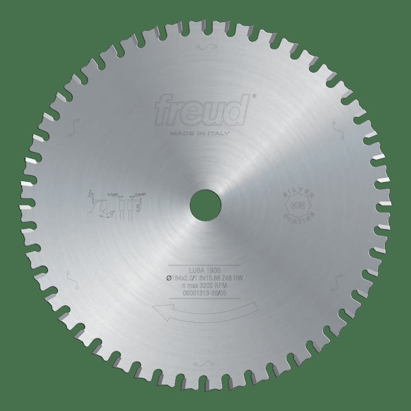 Freud Ferrous Metals Sawblade, 184mm - LU6A19
