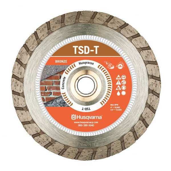 Husqvarna Diamond Saw Blade, Wet/Dry Cutting Type - TACTI-CUT T 5