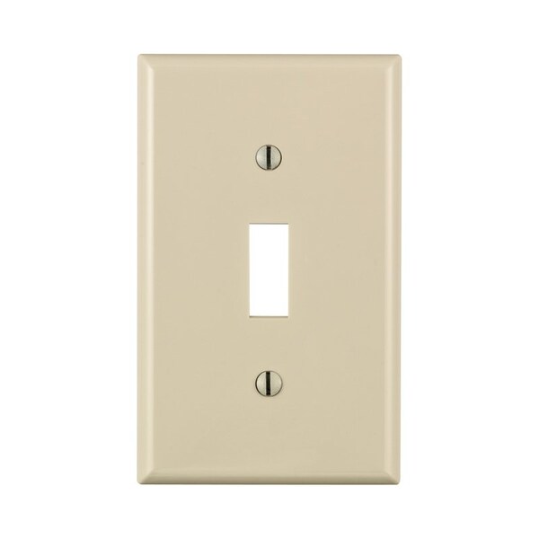 Leviton WALL PLATE ALMOND 1GANG - 80701-00T