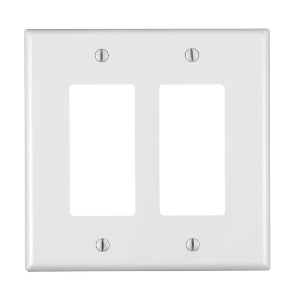 Eaton Wiring Devices Wallplat2G Gfci Decor Wh - PJ262-00W