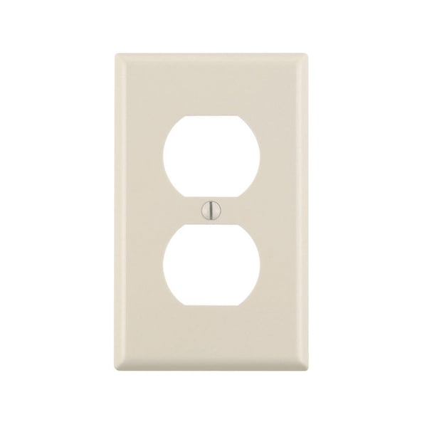 Leviton WALLPLT 1G DPLX 10PK LTA - 78003-TMP