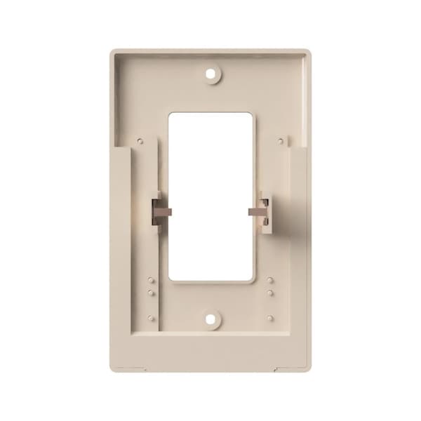 Westek Wallplate Nl Plst Alm 1R - LCR-CDDO-AL