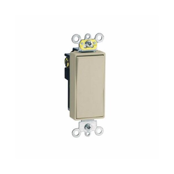 Leviton Rocker Switch 20A 120 277V Dec 4Way Sw Ivory - 5624-2I