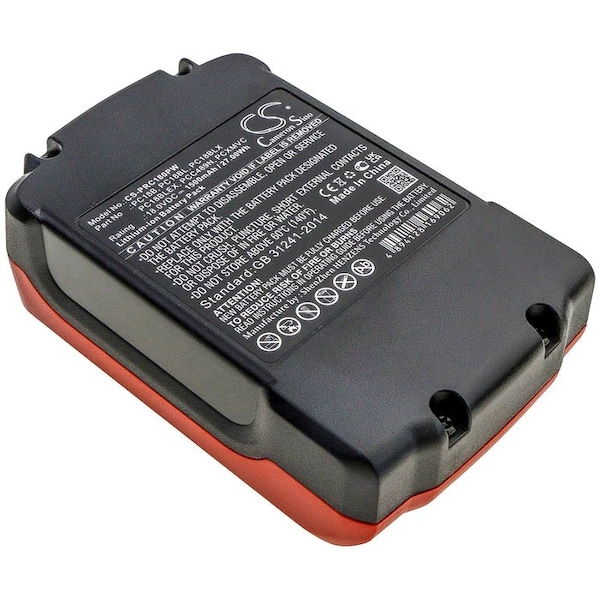 Bsc Preferred Porter Cable PC1800D PC1800L PC1800RS PC1801D PC186C PC18CS PC18ID 1500mAh Power Tool Repl. Battery - CS-PRC180PW