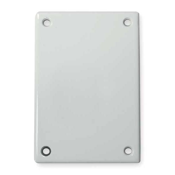 Hubbell Security Series, Number of Gangs: 1-Gang Steel, Zinc Plated, Powder Finish, White - SWP13
