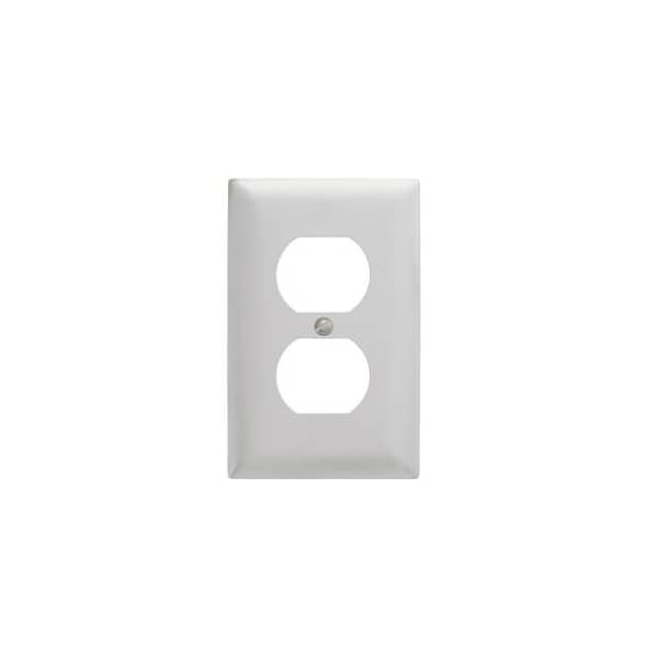 Bryant Bryant SS8 Duplex Plate, 1-Gang, Standard, Satin Stainless - SS8